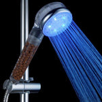 Color Changing LED Negative Ions Shower Head