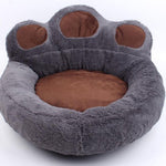 Paw Shaped Plush Pet Bed