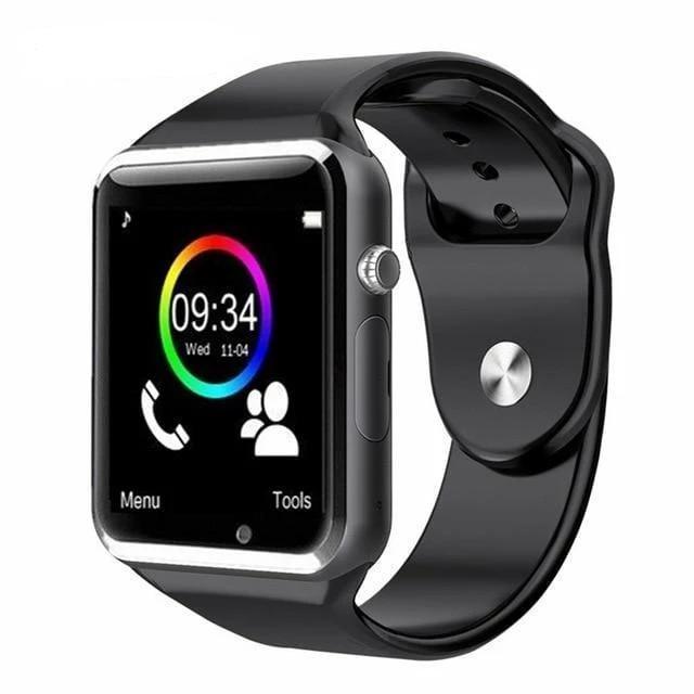 Universal Bluetooth Smart Watch Smart Watch Trendy Household Black 