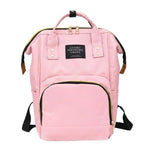 Diaper Backpack diaper backpack Trendy Household Pink 