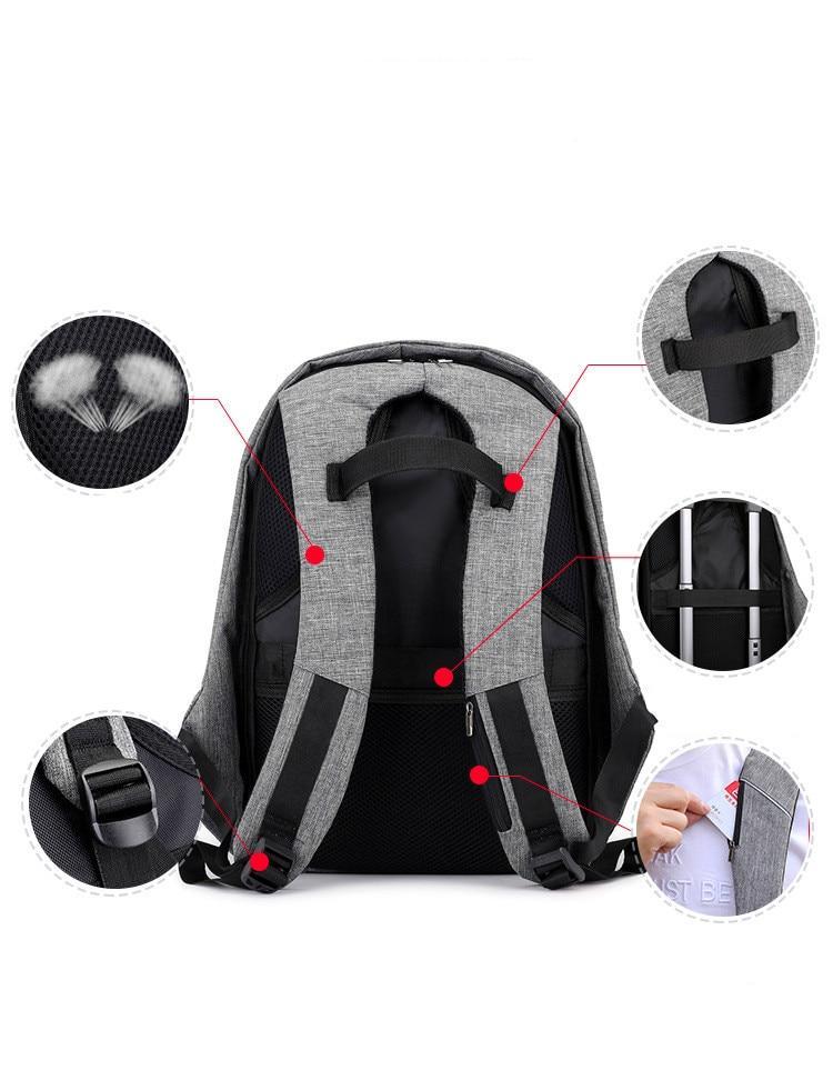 Anti-Theft Travel Backpack Backpack Trendy Household 