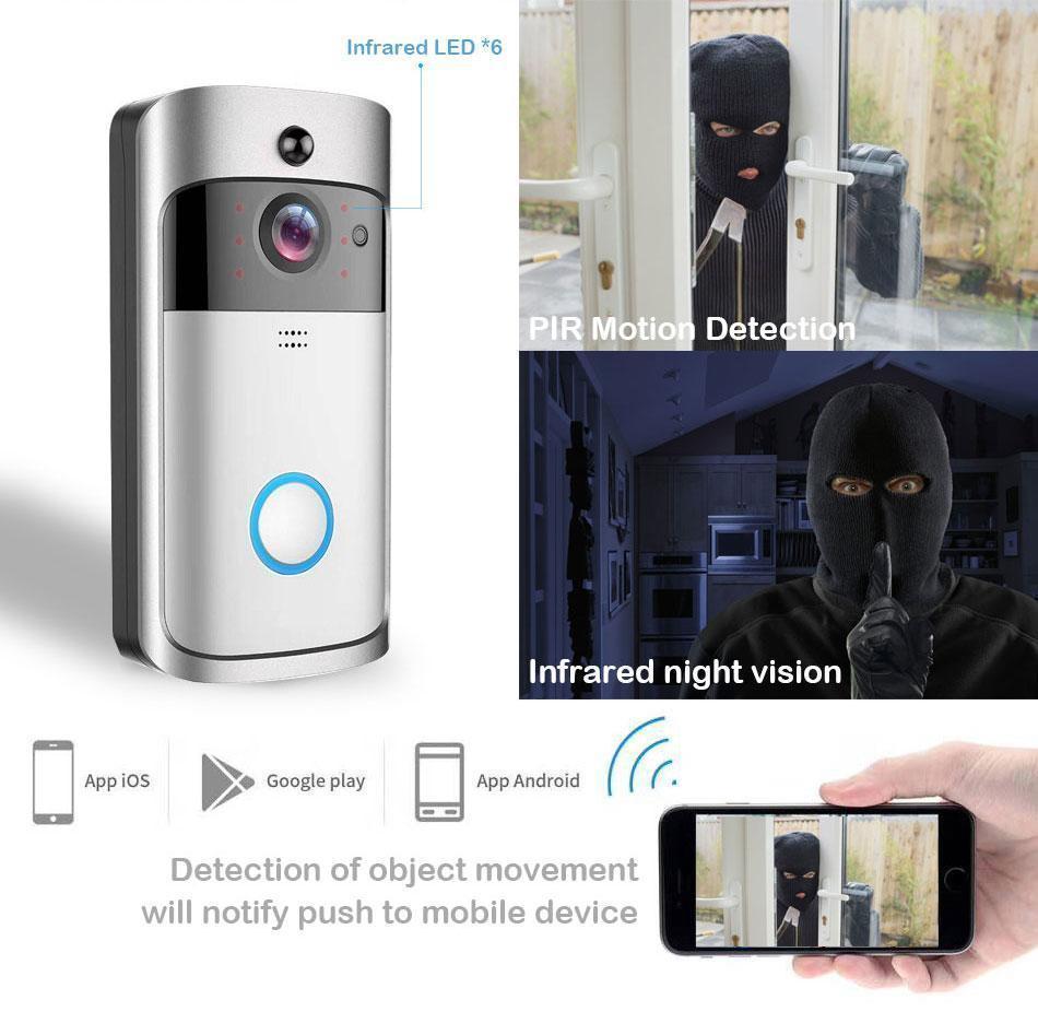 Smart WI-FI Video Doorbell Security Camera