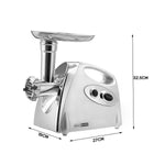 Electric Meat Grinder & Sausage Stuffer with Stainless Steel Blade | 2800W High Power