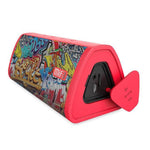 Portable Bluetooth Speaker BLUETOOTH SPEAKER Trendy Household Red-Graffiti 