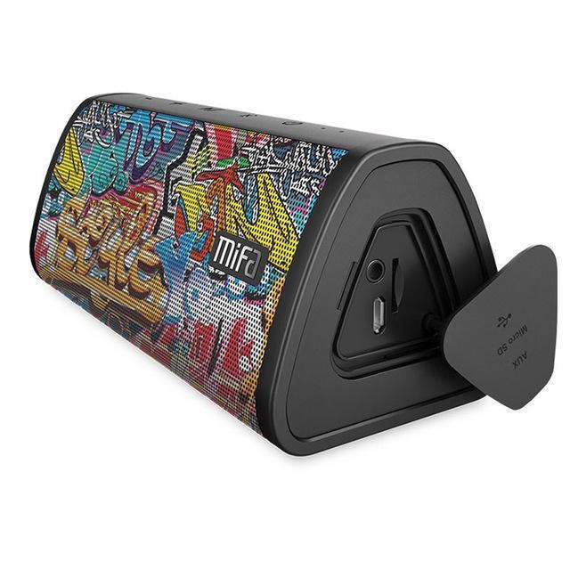 Portable Bluetooth Speaker BLUETOOTH SPEAKER Trendy Household Black-Graffiti 