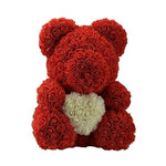 Rose Heart Teddy Bear