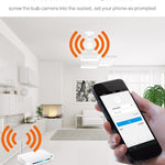 LED Wireless Panoramic (360) Home Security Light Bulb