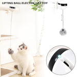 Interactive Electronic Motion Cat Toy Automatic Lifting Ball