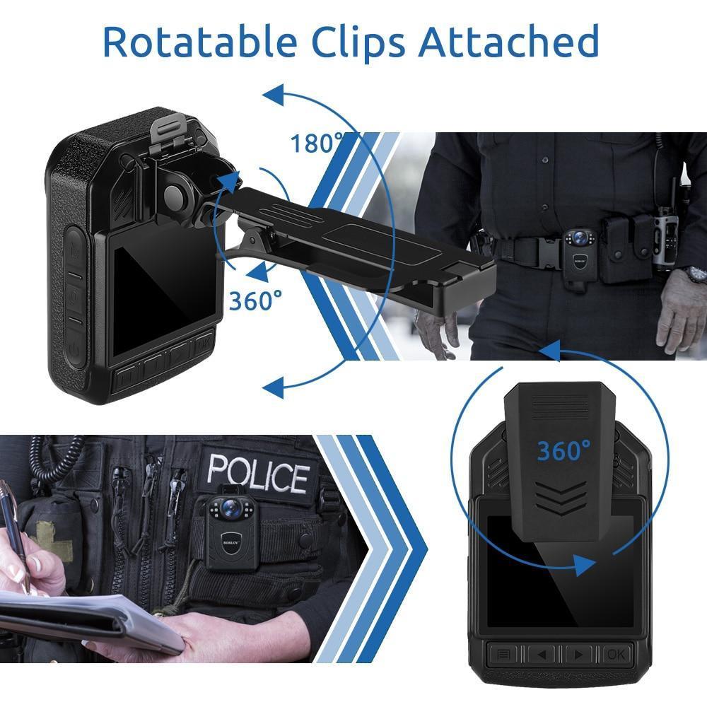 Ultra HD 1296p Police Body Camera