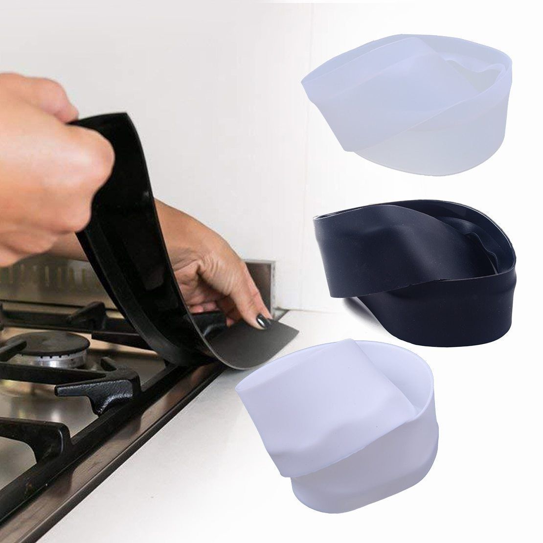 Stove Counter Gap Cover Silicone Stove Gap Cover Trendy Household 