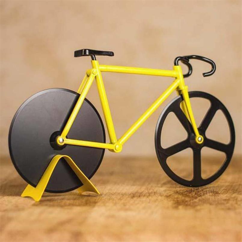 Bicycle Pizza Cutter pizza cutter Trendy Household yellow 