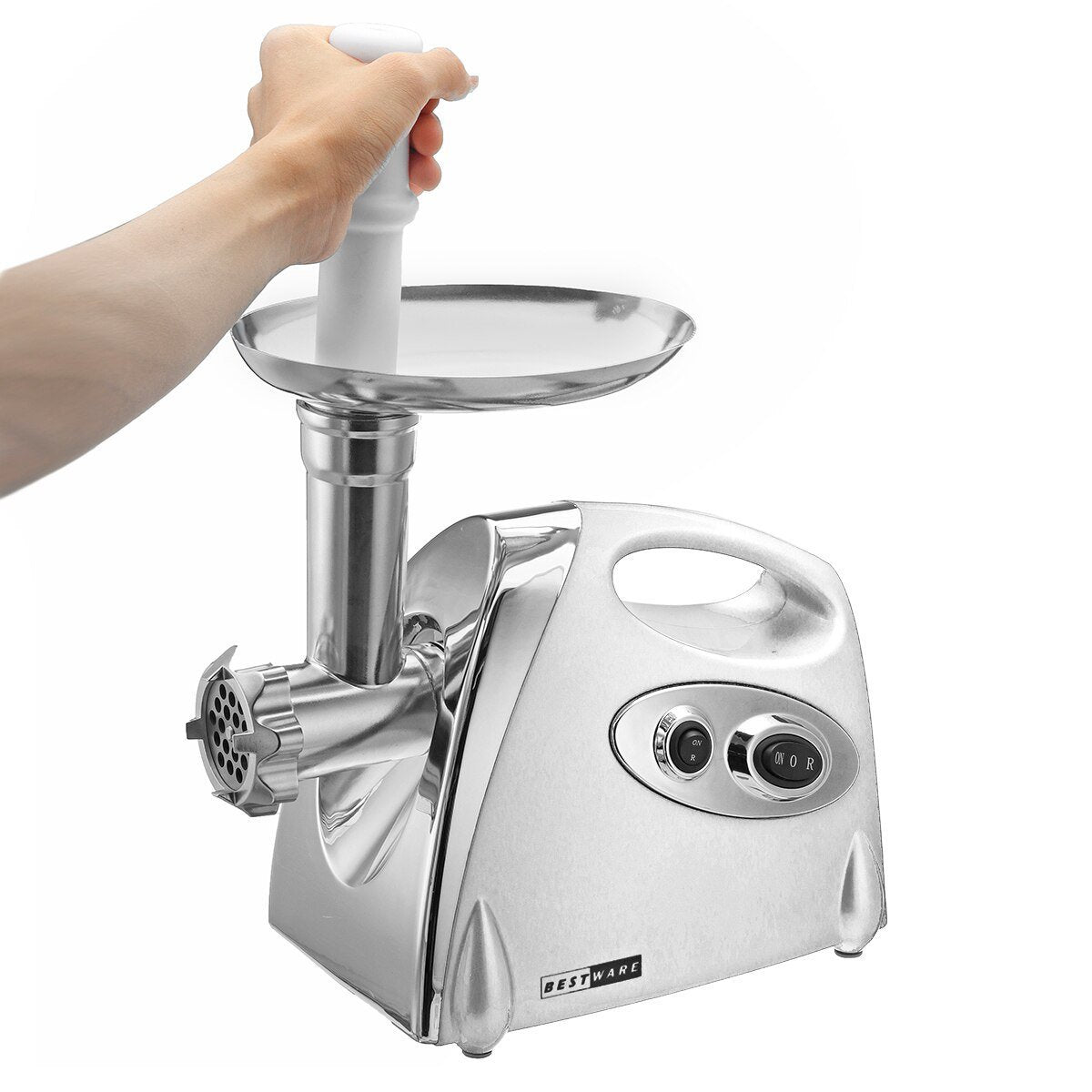 Electric Meat Grinder & Sausage Stuffer with Stainless Steel Blade | 2800W High Power