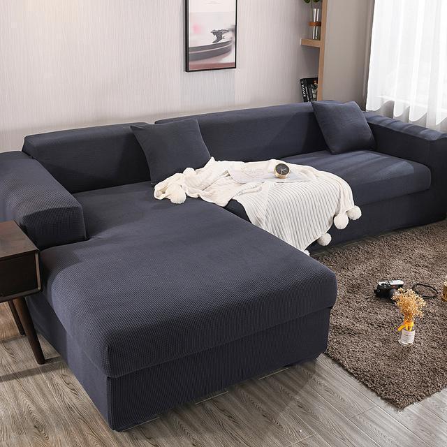 Sofa Stretchable Cover - L Shape