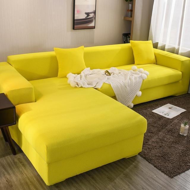 Sofa Stretchable Cover - L Shape