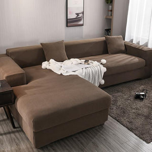 Sofa Stretchable Cover - L Shape