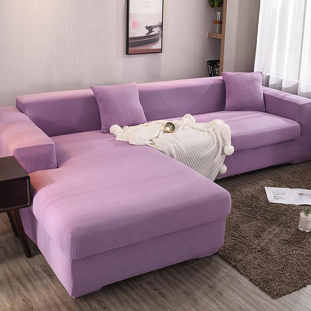 Sofa Stretchable Cover - L Shape