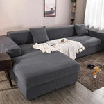 Sofa Stretchable Cover - L Shape