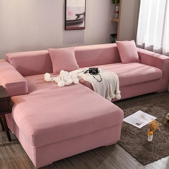 Sofa Stretchable Cover - L Shape