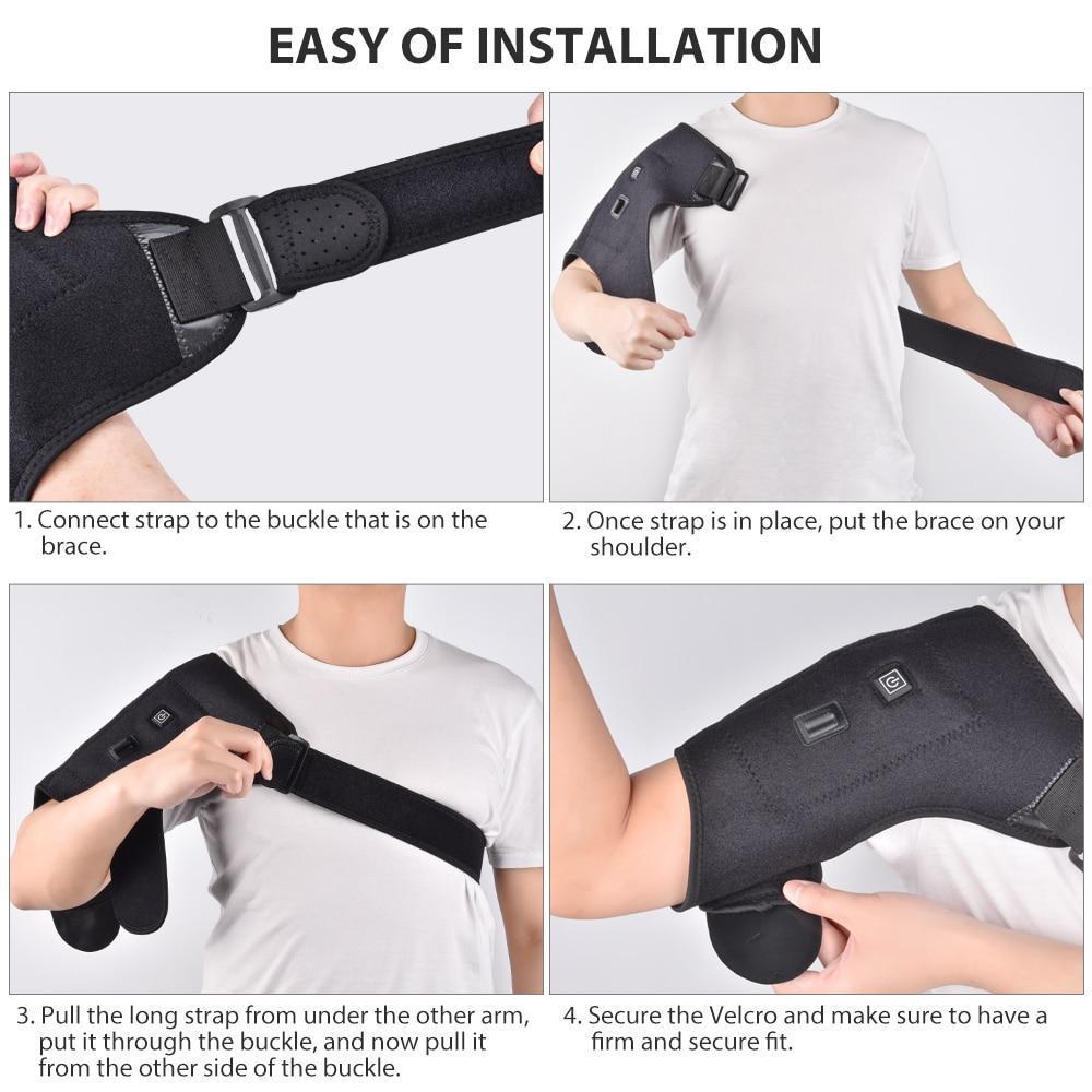 Heated Shoulder Support Brace