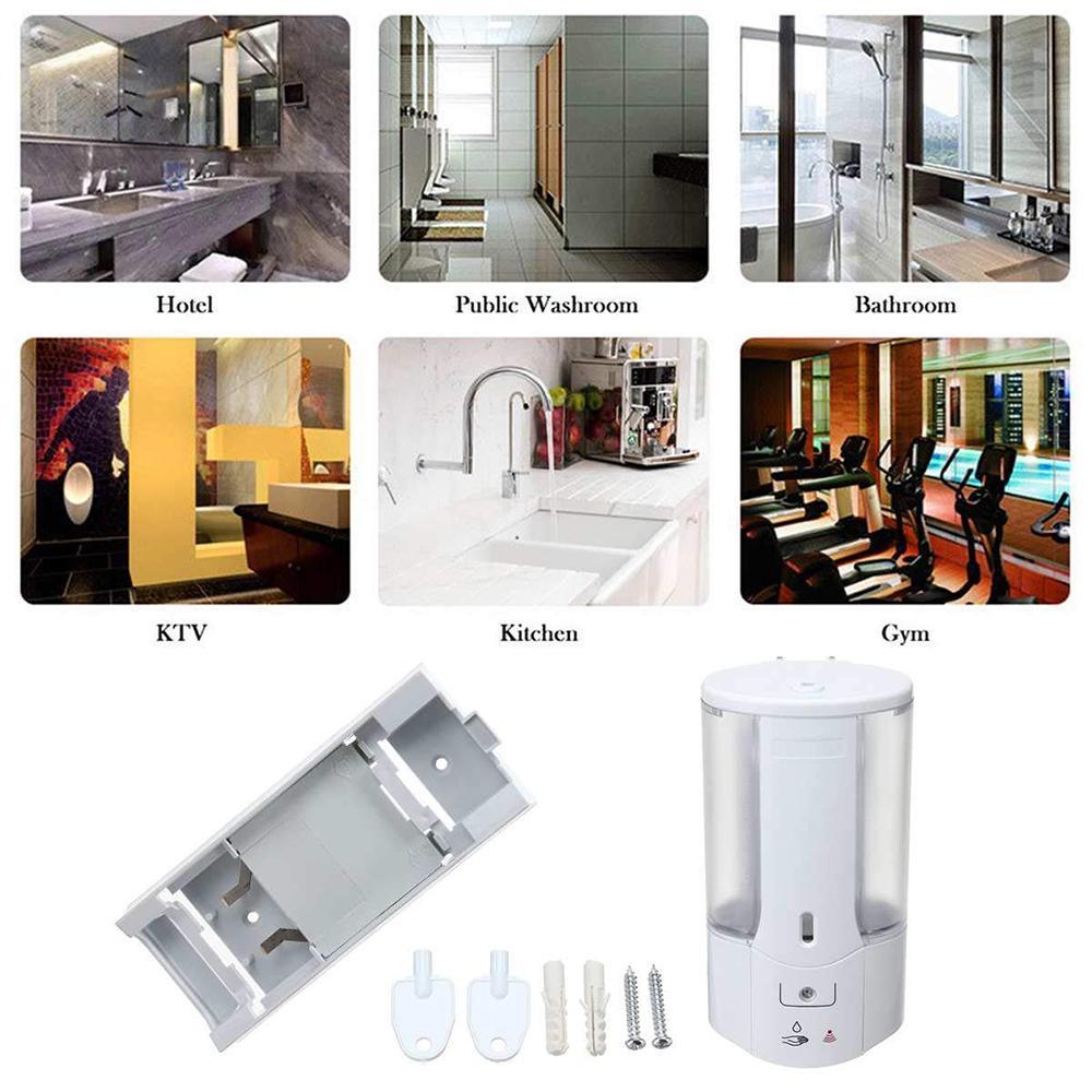 Automatic Wall Mounted Soap Dispenser Touch Less Soap Dispenser Pump