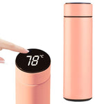 Intelligent Insulated Thermos Bottle with Temperature Display