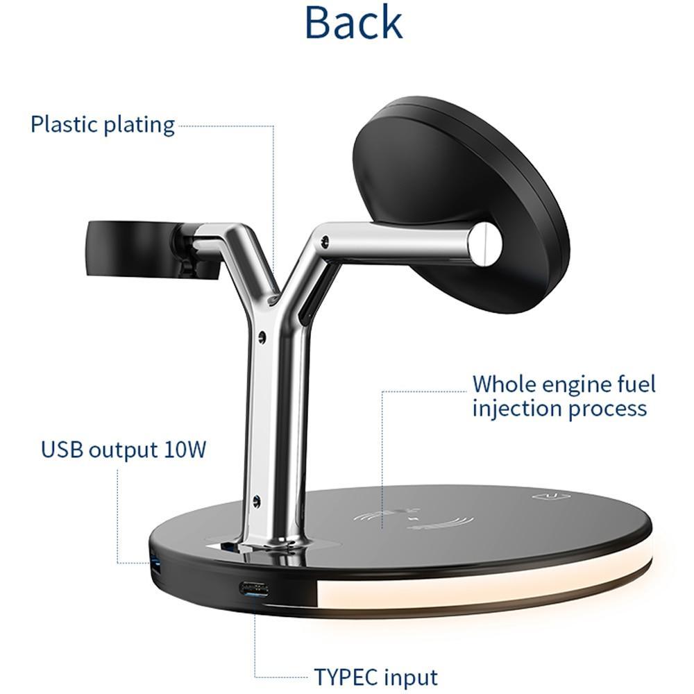 3 in 1 Magnetic Wireless Charger Fast Charging Station