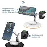 3 in 1 Magnetic Wireless Charger Fast Charging Station