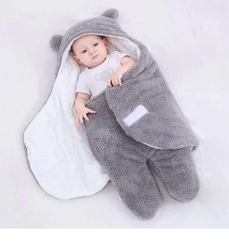 Bear Baby Swaddle Blanket Sleeping Bag