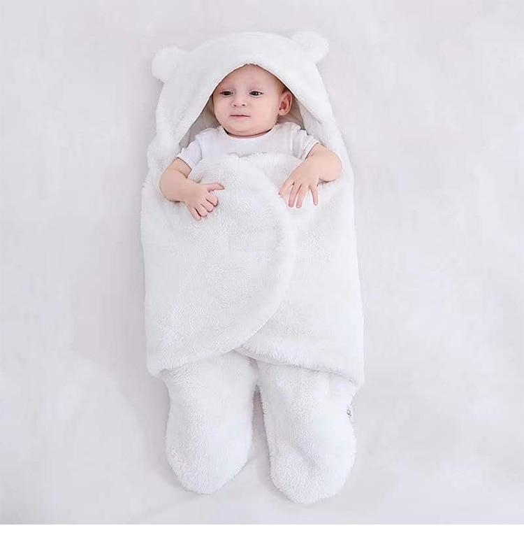 Bear Baby Swaddle Blanket Sleeping Bag