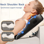 Electric Shiatsu Head Neck Cervical Traction Body Massager