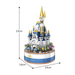 Mini Castle Music Box Building Blocks