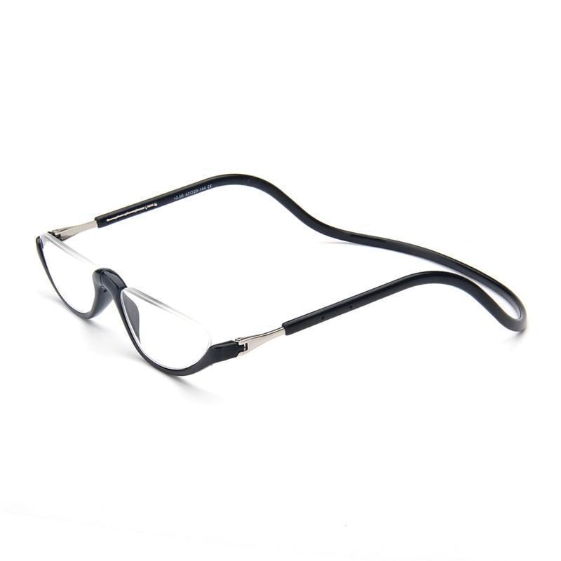 Magnet Reading Glasses Glasses Trendy Household +100 Black 