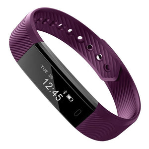 Waterproof Smart Fitness Tracker Fitness Tracker Trendy Household Purple 