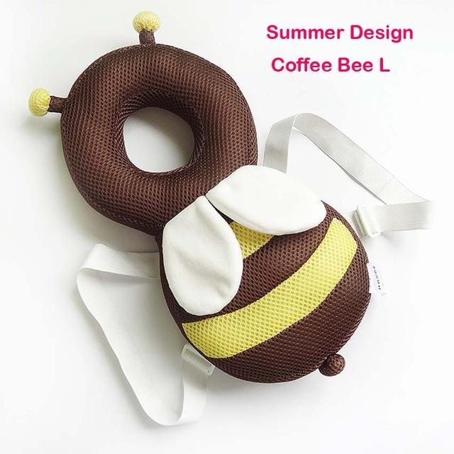 Bee Baby Head Protector baby head protector Trendy Household Coffee Bee L Summer 