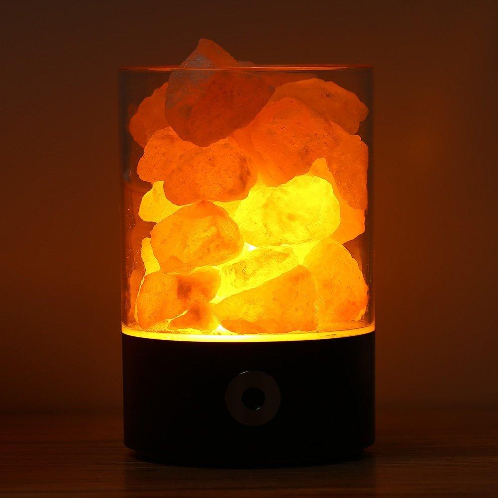 USB Crystal LED Light Himalayan Salt Lamp