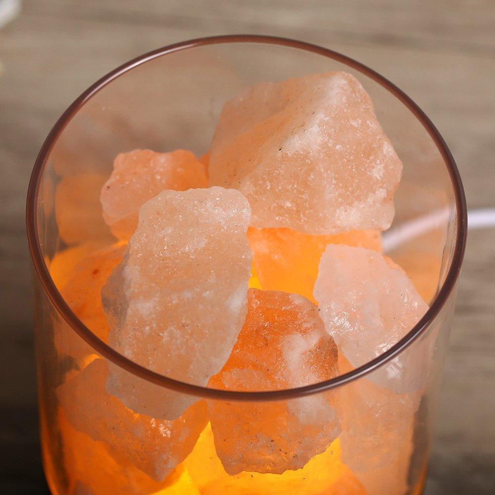 USB Crystal LED Light Himalayan Salt Lamp