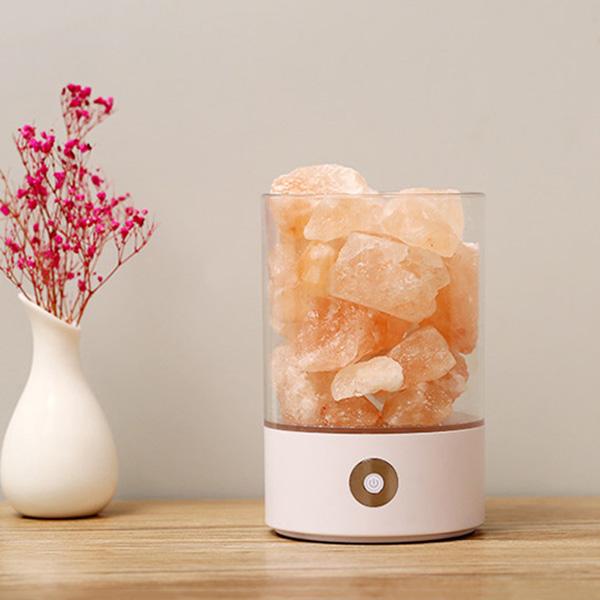 USB Crystal LED Light Himalayan Salt Lamp