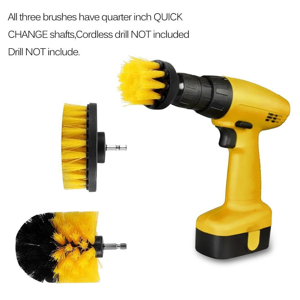 Power Scrubber Drill Brush Kit Brush Kit Trendy Household 