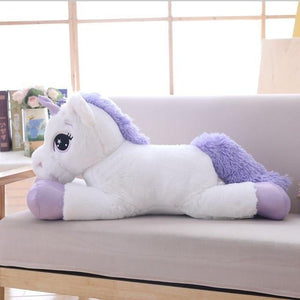 Giant Unicorn Stuffed Toy Toy Trendy Household 110cm White 