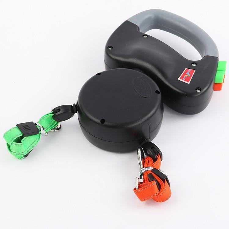 Dog Dual Retractable Leash