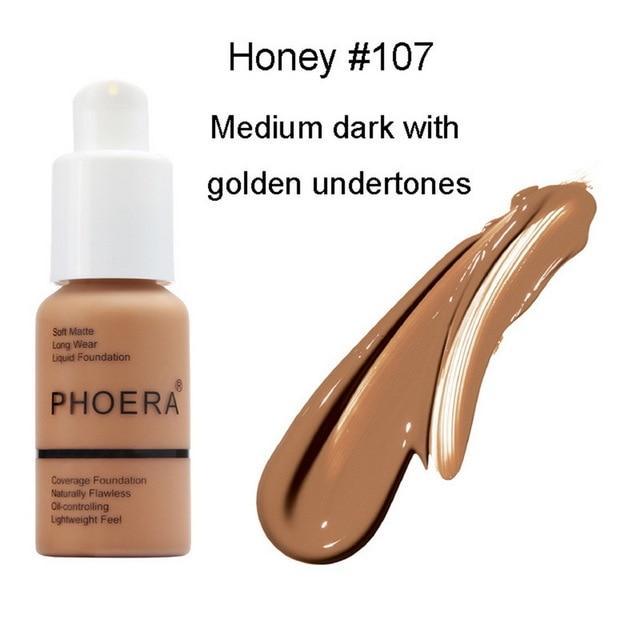 Liquid Face Makeup Foundation makeup foundation Trendy Household Honey 107 