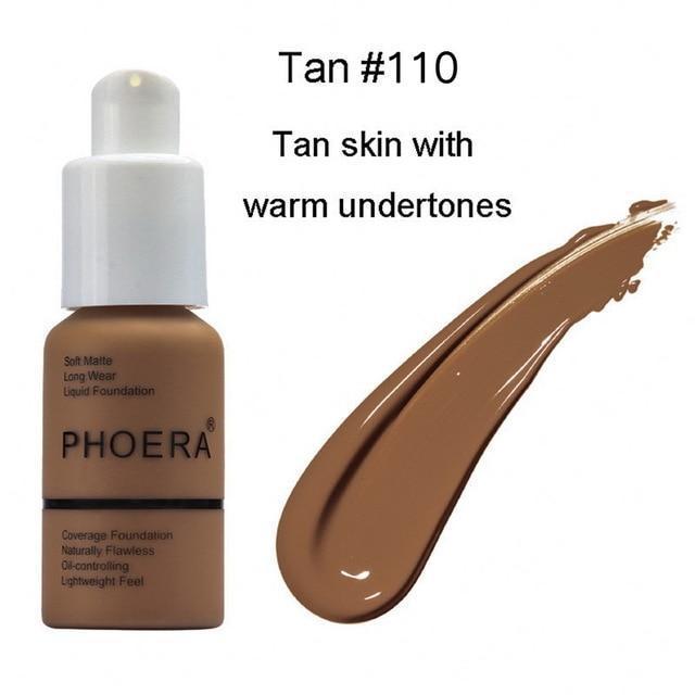 Liquid Face Makeup Foundation makeup foundation Trendy Household Tan 110 