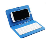 Bluetooth keyboard For Phone - Portable Wireless Phone Keyboard keyboard Trendy Household blue 