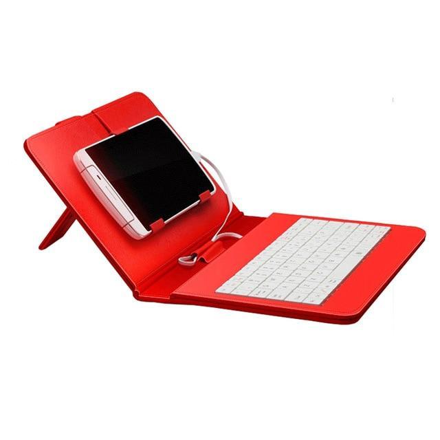 Bluetooth keyboard For Phone - Portable Wireless Phone Keyboard keyboard Trendy Household red 