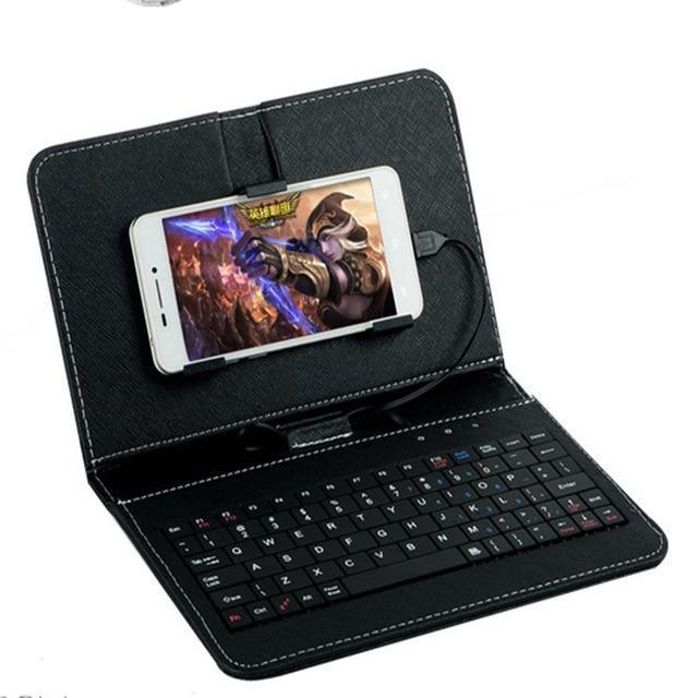 Bluetooth keyboard For Phone - Portable Wireless Phone Keyboard keyboard Trendy Household black 