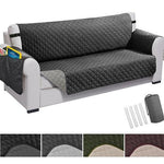 Waterproof Couch Covers sofa cover Trendy Household Light Grey Chair (58x193cm) 