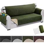 Waterproof Couch Covers sofa cover Trendy Household Army Green Chair (58x193cm) 