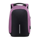 Anti-Theft Travel Backpack Backpack Trendy Household purple 