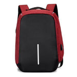 Anti-Theft Travel Backpack Backpack Trendy Household red 