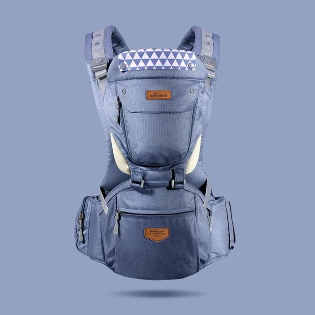 Ergonomic Breathable Baby Carrier with Hipseat